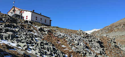 Chemnitzer Hütte oder Nevesjochhütte
