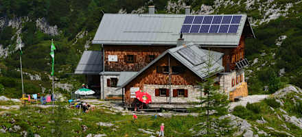 Laufener Hütte mit Terrasse 