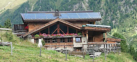 Die Hütten im Kühtai