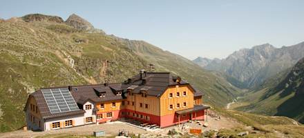 Das Taschachhaus ist ein beliebter Ausbildungsstützpunkt.