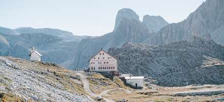 Die Dreizinnenhütte