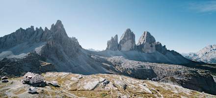 Die Dreizinnenhütte