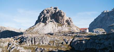 Die Dreizinnenhütte