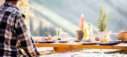 Alpengasthof Edelweiß am Öberle - Frühstück
