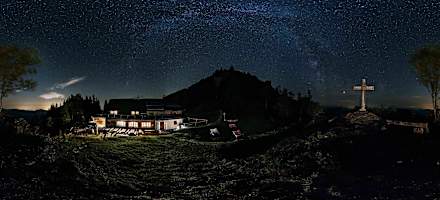 Ennser Hütte - Sternenhimmel Panorama