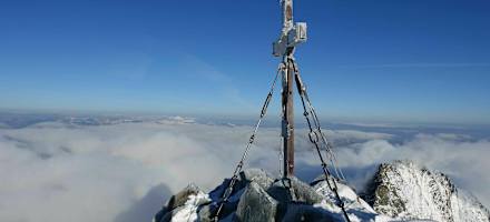 Das Kaiserkreuz auf dem Großglockner