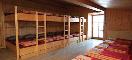 Lager auf der Erzherzog-Johann-Hütte