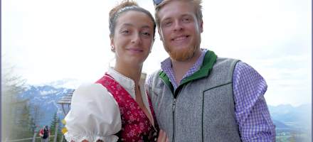 Das Hüttenpächterpaar der Gowilalm: Larissa und Gabriel