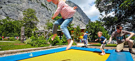 Spielplatz vor der Alm