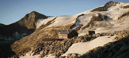 Die Neue Prager Hütte am Großvenediger