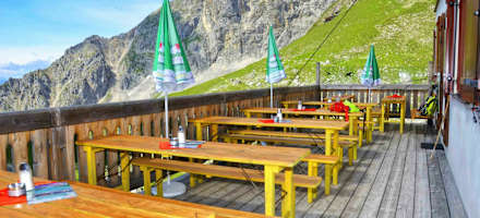 Guttenberghaus - neue Terrasse
