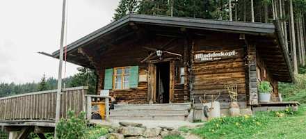 Die kleine, urige Hündeleskopfhütte