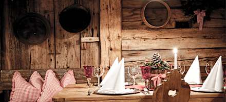 Gemütlich und ursprünglich ist die Alm.