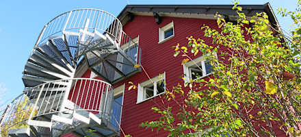 Ein idyllisches Haus