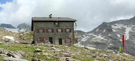 Ankunft bei der Hochfeilerhütte