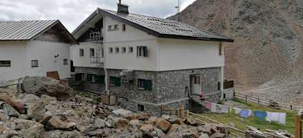 Die Höchster Hütte am Grünsee