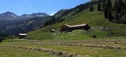 Heuarbeit auf der Hubalm