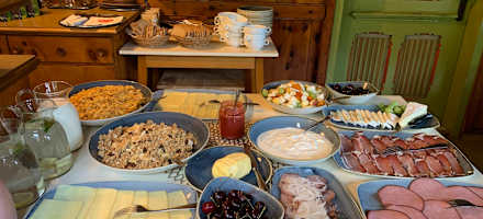 Buffet auf der Grawandhütte