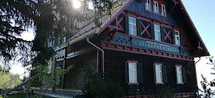 Das Stubenberghaus oberhalb von Graz