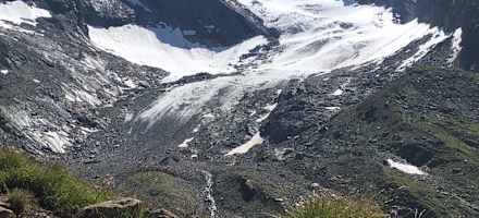 Blick in die Gletscherwelt der Venedigergruppe