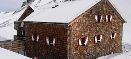 Im Winterkleid – die Glorer Hütte