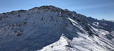 In einer Stunde ab Hütte kann man die Hausberge besteigen.