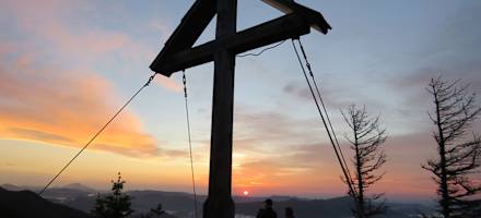 Der Obersberg oberhalb der Waldfreundehütte
