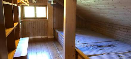 Schlafplätze in der Freilassinger Hütte