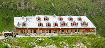 Die Jamtalhütte ist unter anderem eine wichtige Hütte für Ausbildungskurse aller Art. 