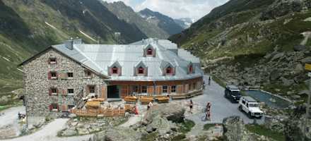 Die Jamtalhütte ist auch mit dem Bike zu erreichen.