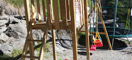 Der Spielplatz bei der Jausenstation Oberkartnall