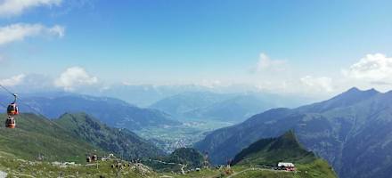 Der Blick von der Krefelder Hütte