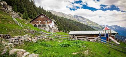 Die Ludwigsburger Hütte ist eine sehr familienfreundliche Hütte.