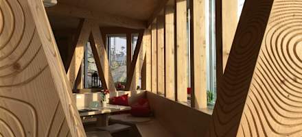 Monte Rosa Hütte: Speisebereich