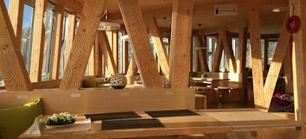 Monte Rosa Hütte: Speisebereich