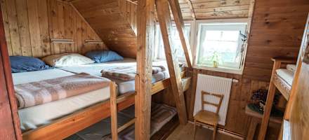 Ennser Hütte - Schlafräume