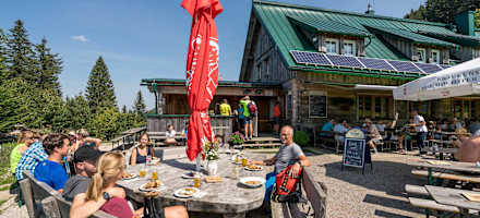 Ennser Hütte - Terrasse