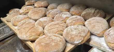 Frisch gebackenes Brot kann man in der Jausenstation Oberkarnall genießen.