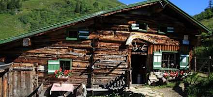 Die 150 Jahr alte Alm hoch über Dorfgastein