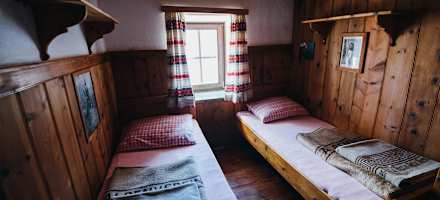 Zimmer auf der Richterhütte