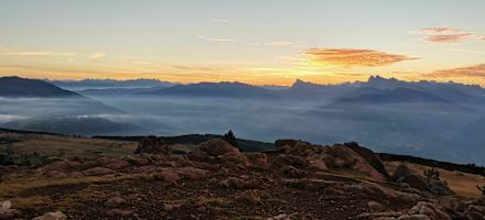 Ausblick vom Rittnerhorn