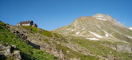Schutzhaus Neubau mit Hohem Sonnblick