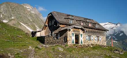 Schutzhaus Neubau mit Hohem Sonnblick