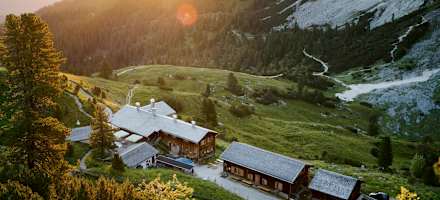 Sonnenaufgang am Schachenhaus