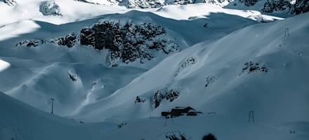 Aufstieg zur Stüdlhütte mit Blick auf den Großglockner 