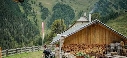 Brunnen auf der Stamser Alm