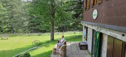 Terrasse der Ternitzer Hütte