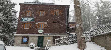 Die Ternitzer Hütte im Winter