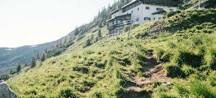 Weg zur Tölzer Hütte