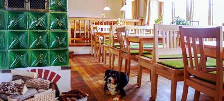 Stube der Winklmoosalm